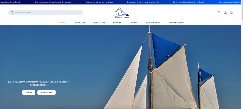 Les Voiles Océane, Association, Morbihan