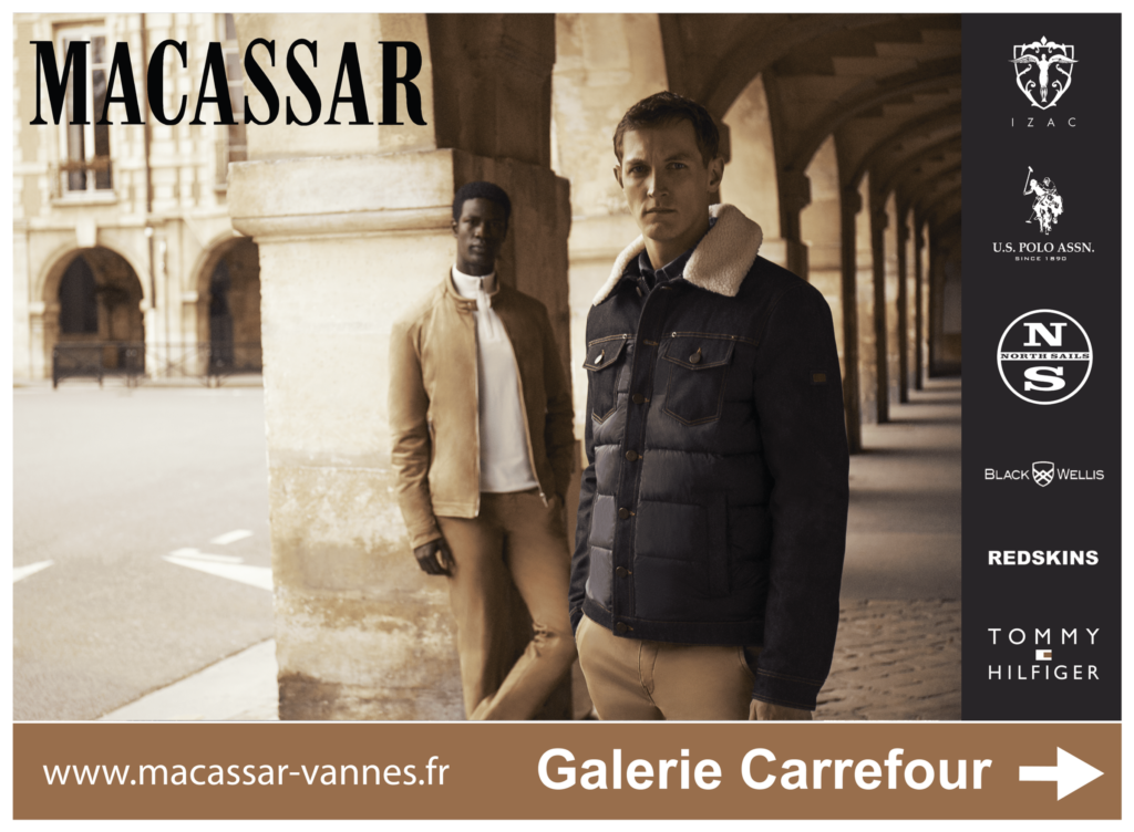 Panneau publicitaire, Macassar, Vannes